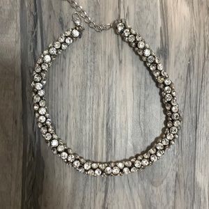 Jewelled chocked necklace BCBG